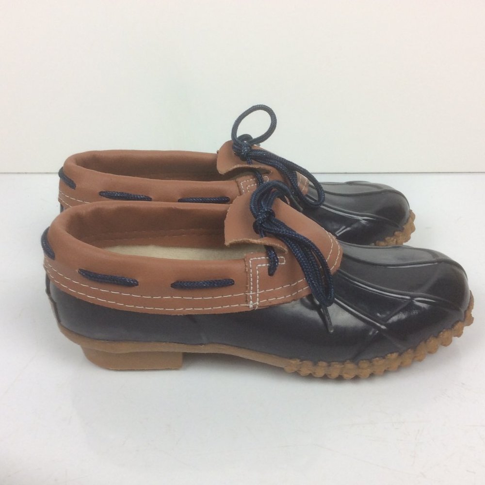 Pro Line Blue Waterproof Sheepskin Lined Rain Duck Shoes Size 6